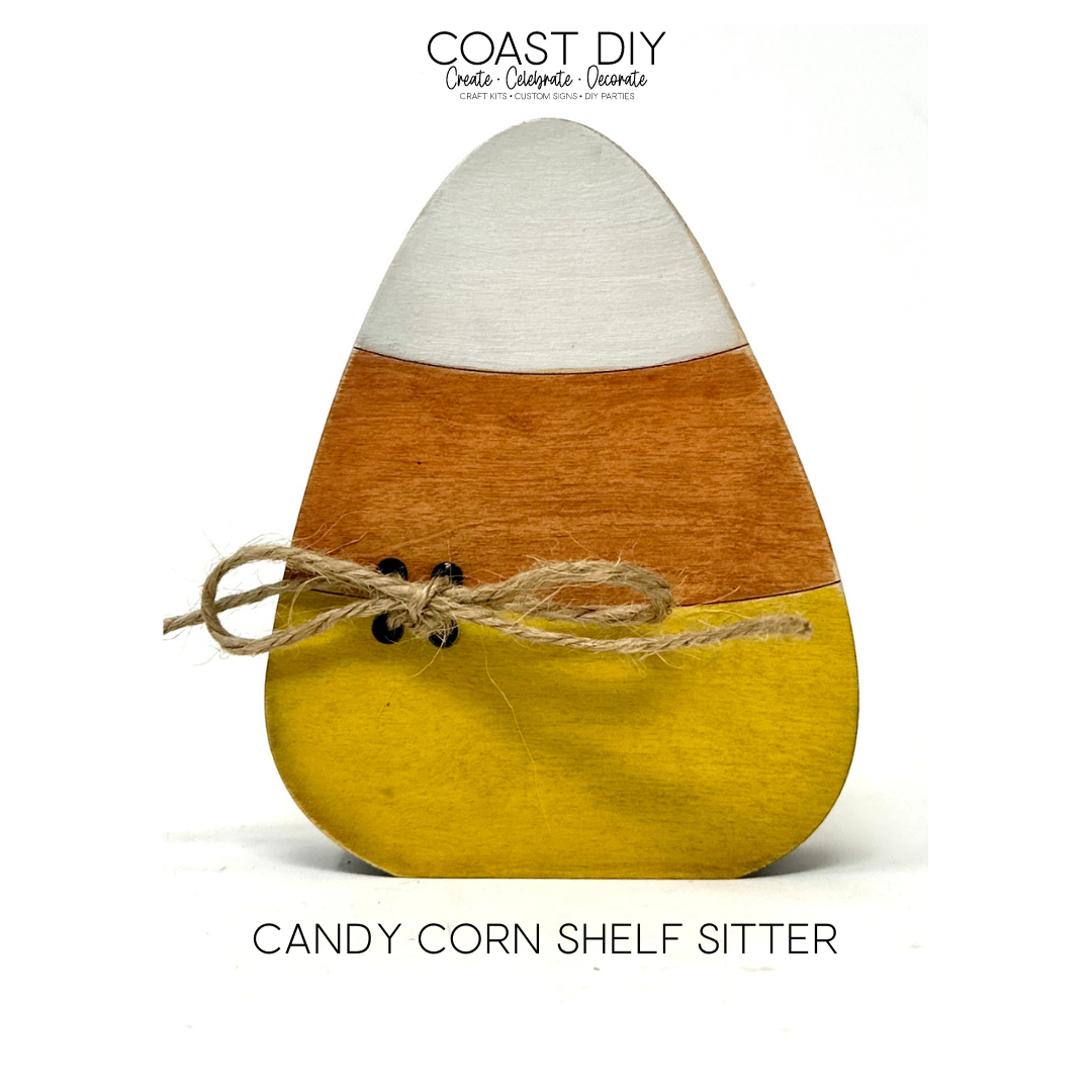Candy Corn Shelf Sitter
