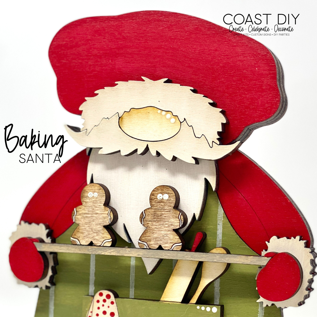 Baking Santa Craft Kit