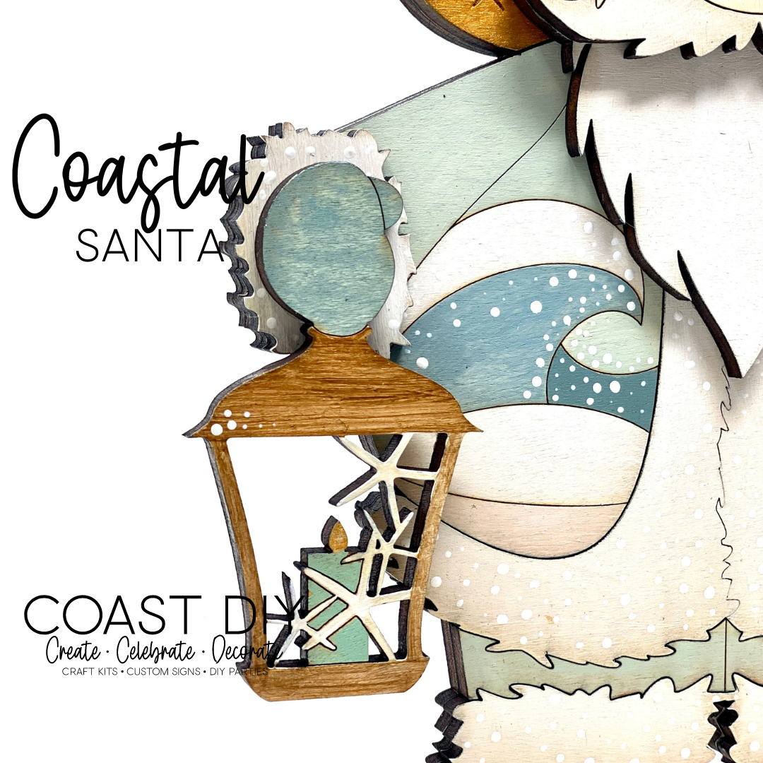 Coastal Santa Craft Kit