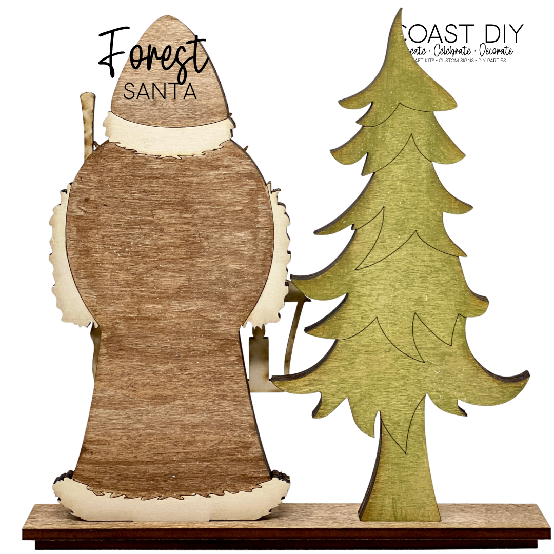 Forest Santa Craft Kit