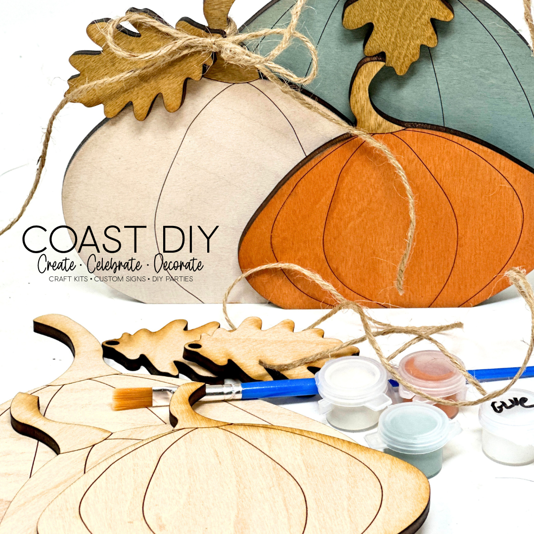 Pumpkin Trio Shelf Sitter