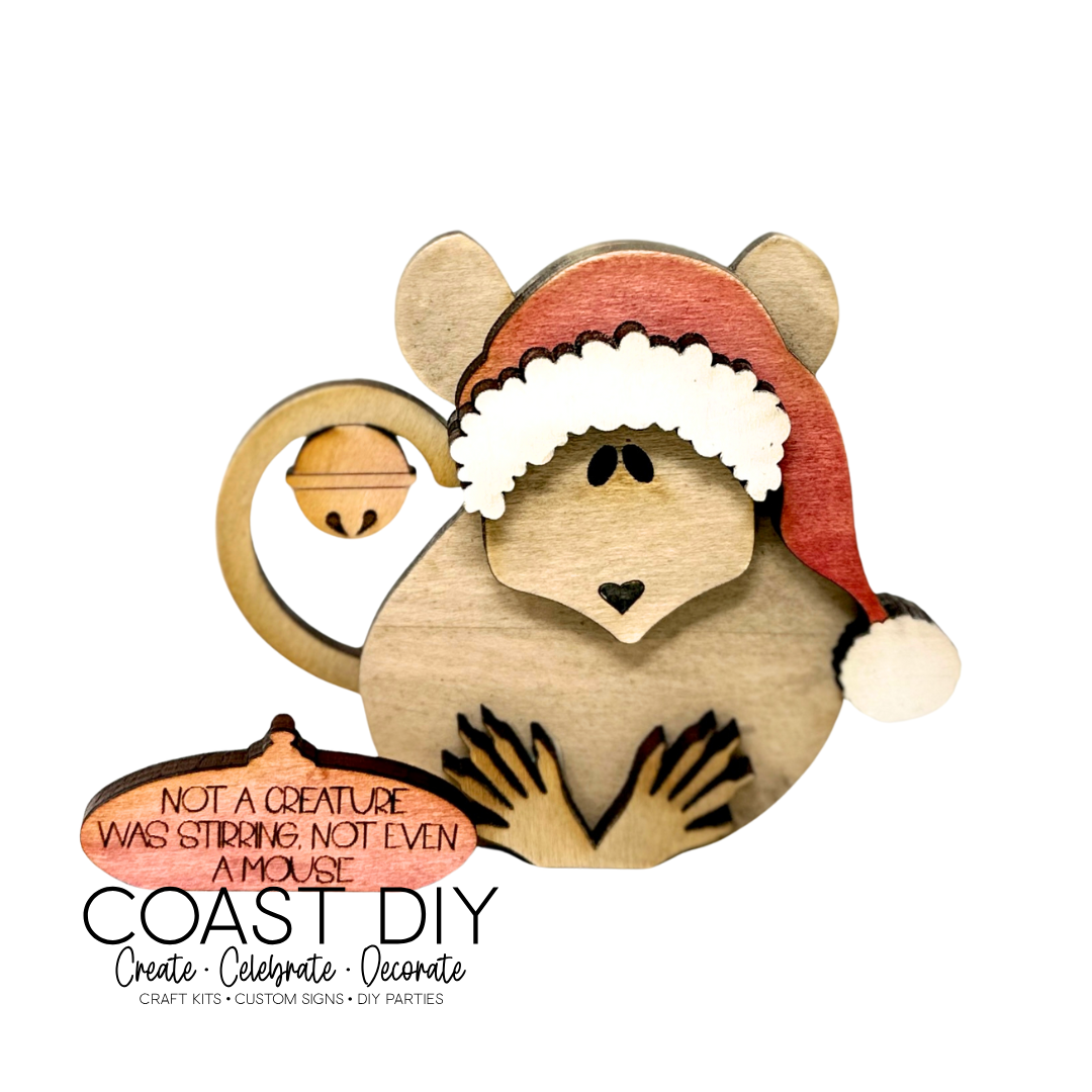 Christmas Mouse Craft Kit
