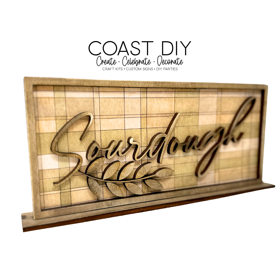 Sourdough Rectangle Shelf Sitter craft kit