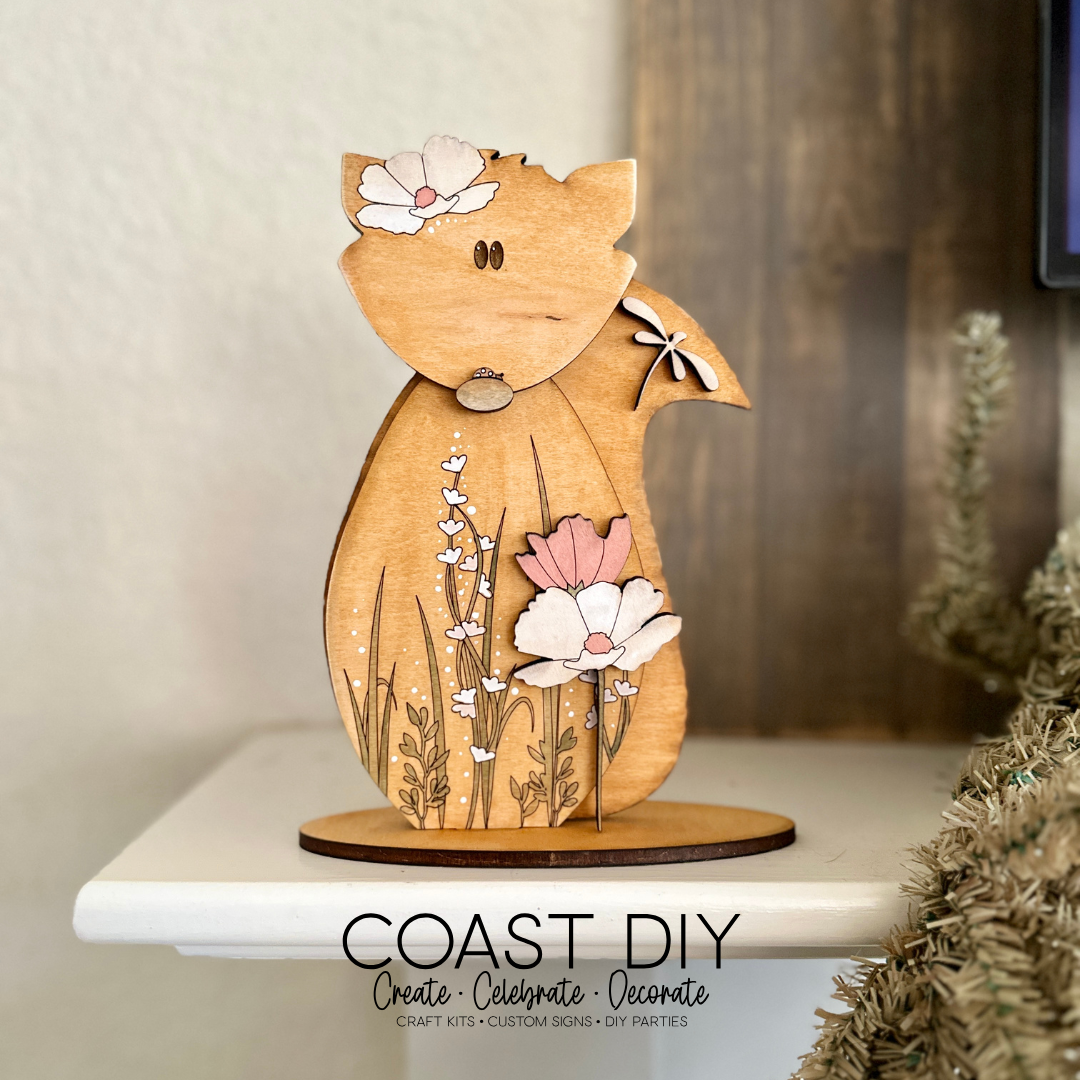 Wildflower Fox Craft Kit