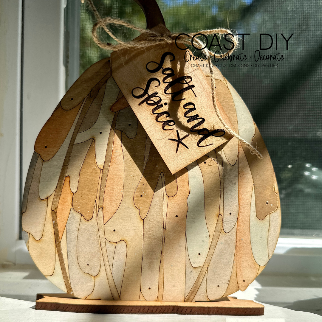 Driftwood Pumpkin Craft Kit