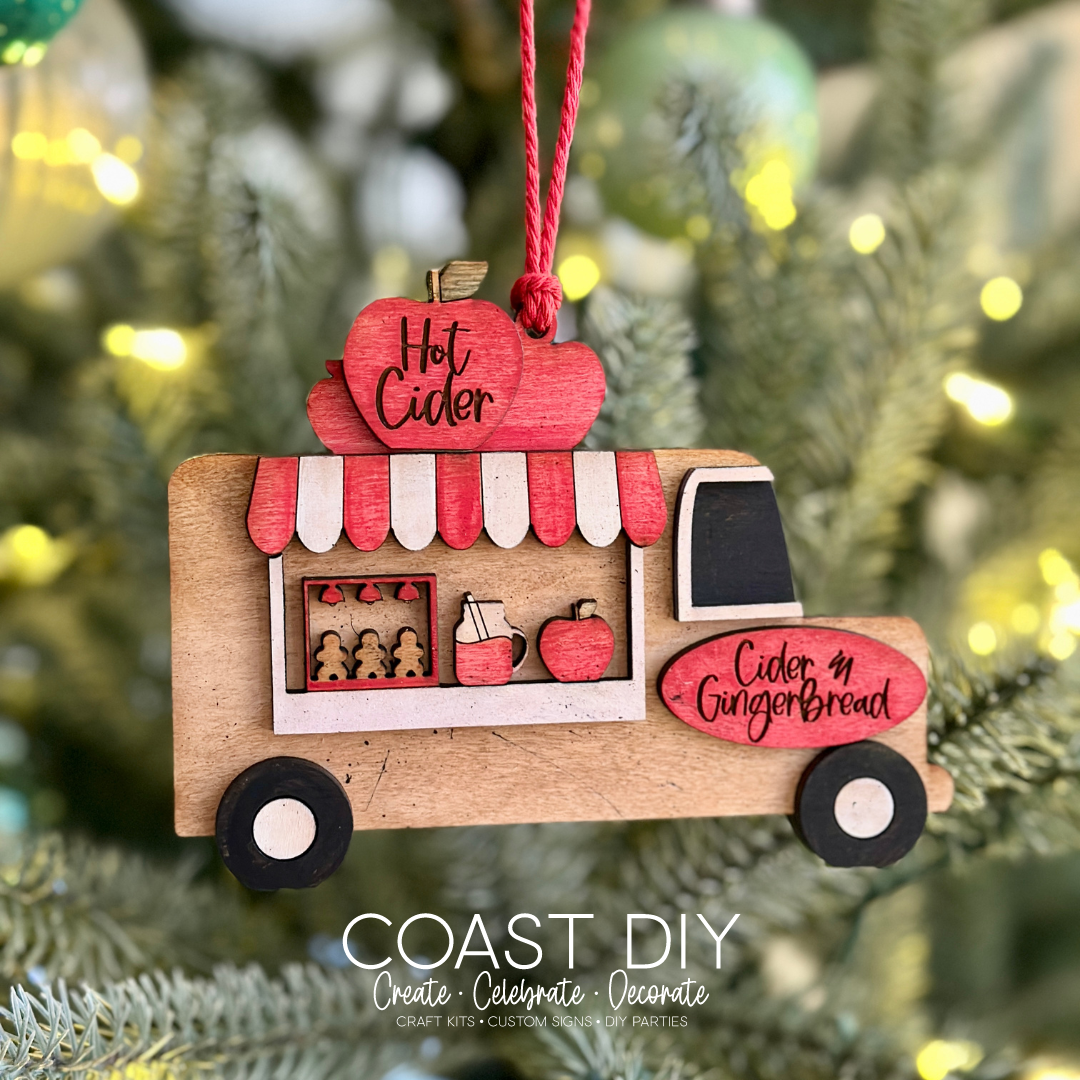 Cider & Gingerbread Ornament