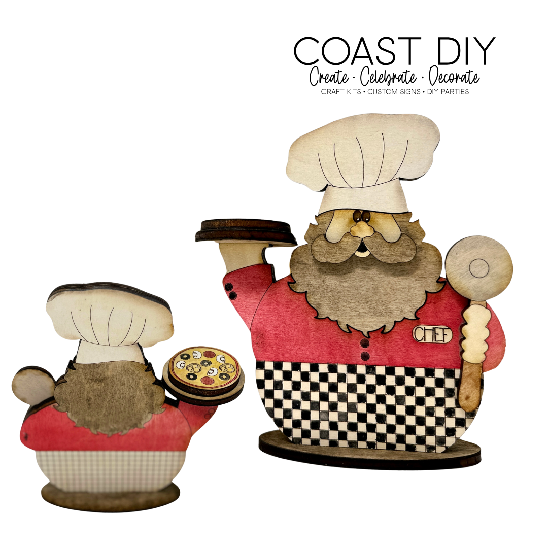 Pizza Chef and Pizza Oven