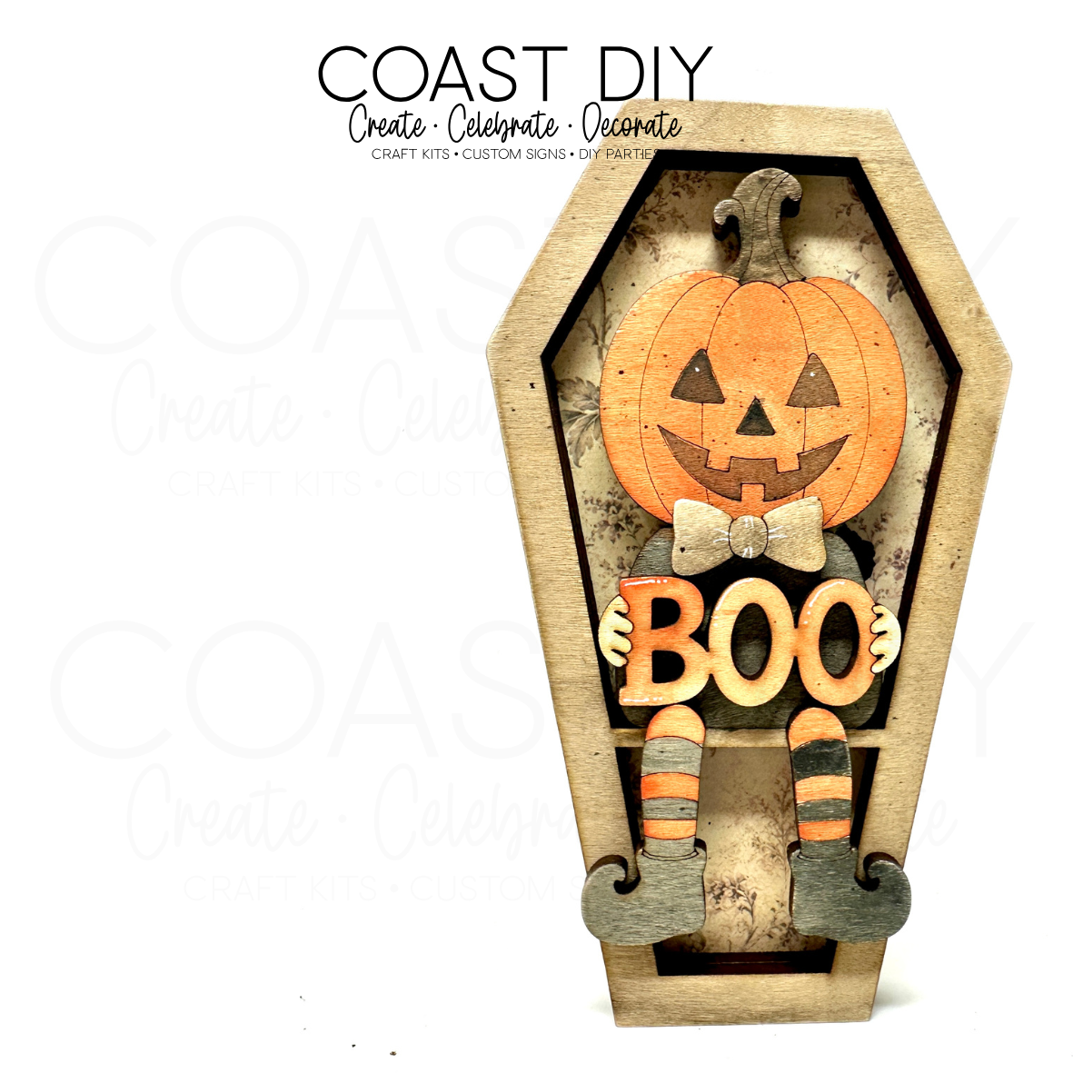 Halloween Coffin Characters