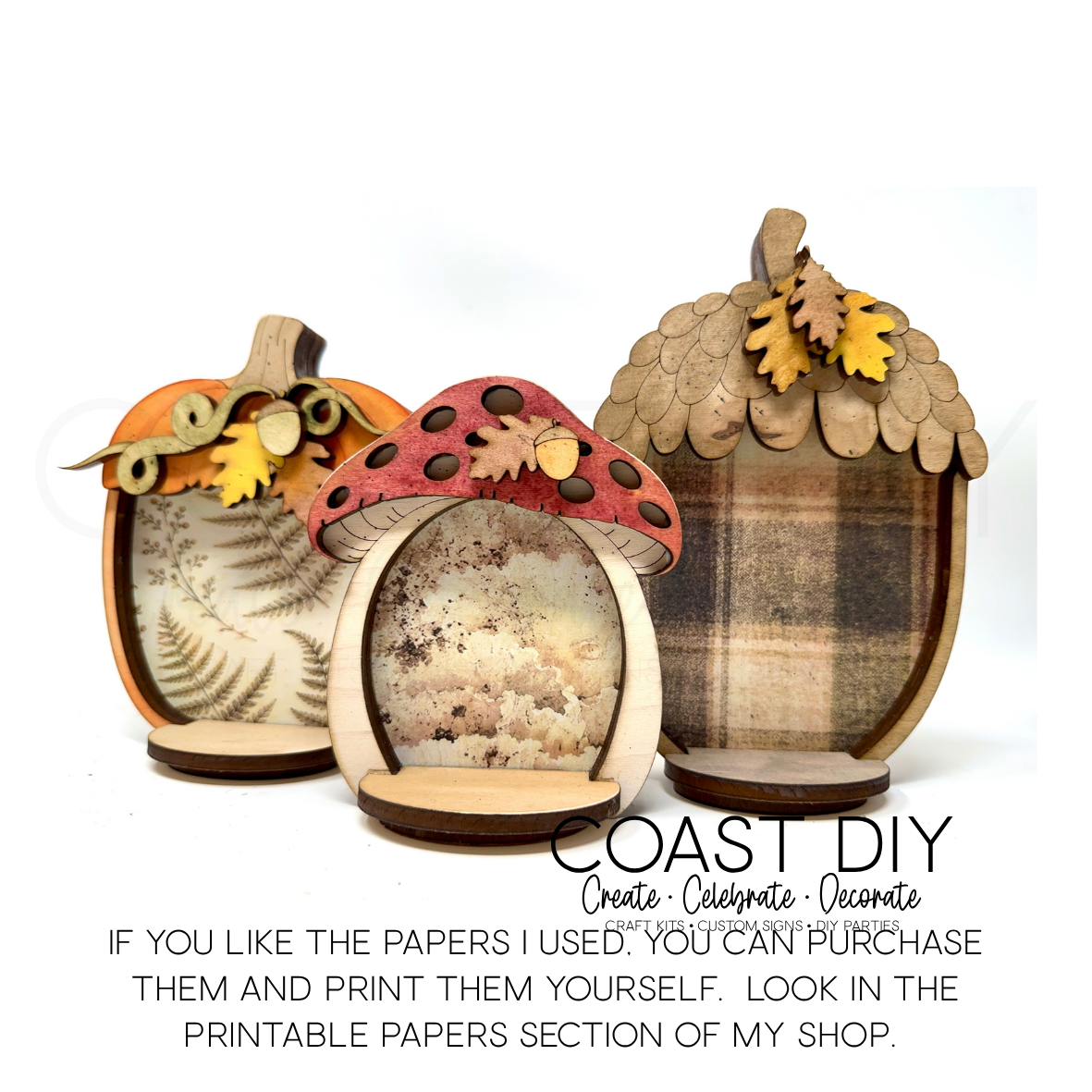 Woodland Houses Craft Kit