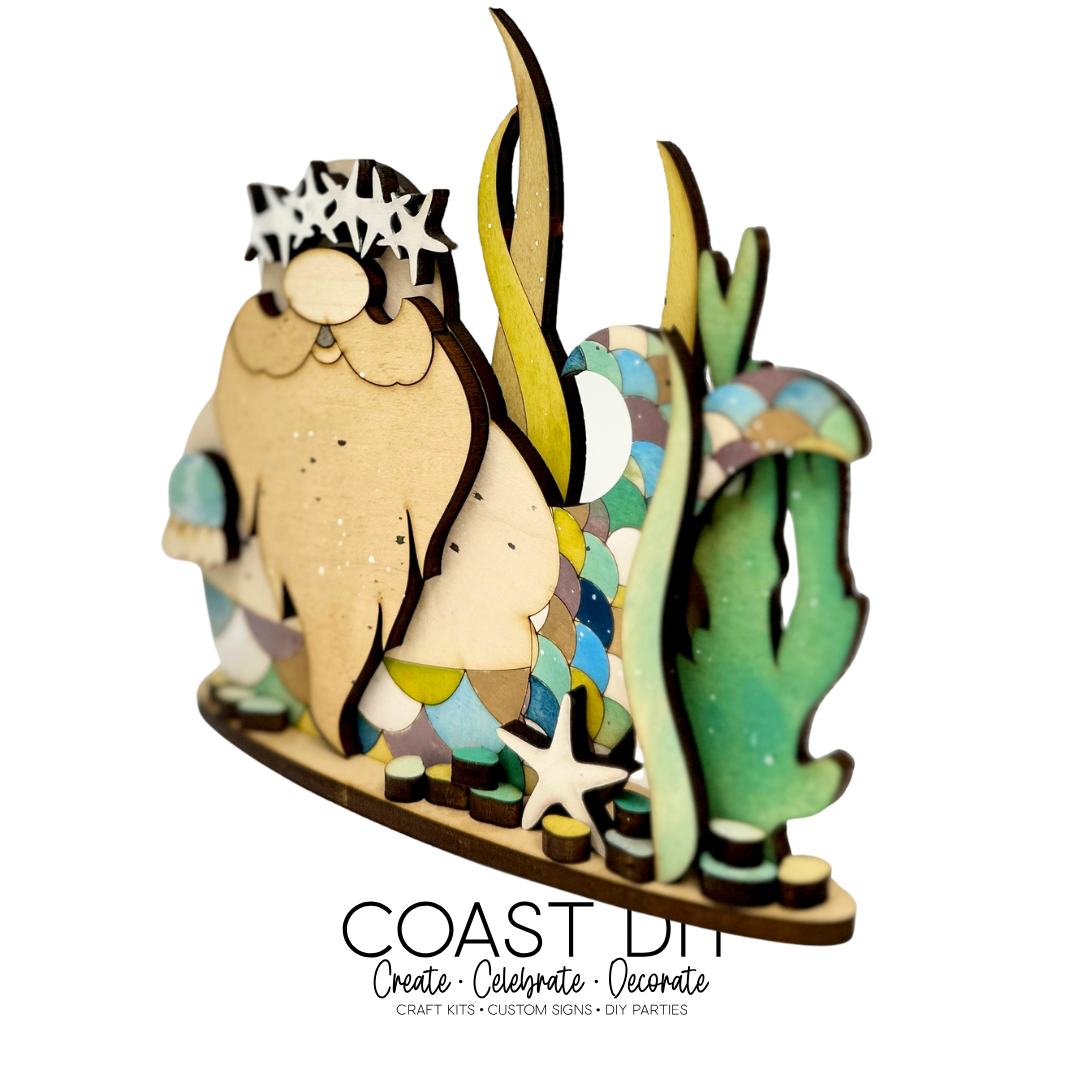Mermaid and Merman Craft Kits