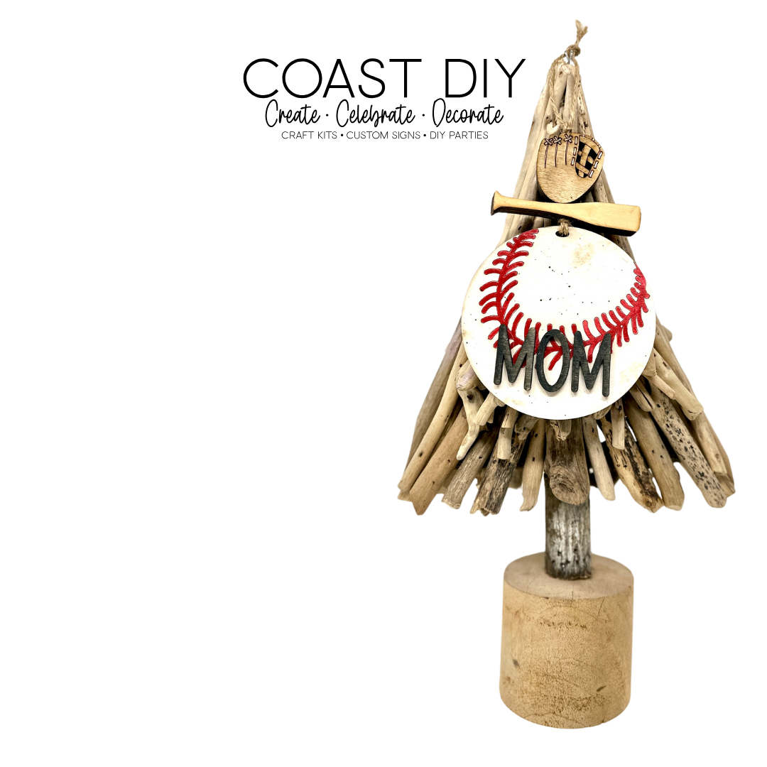 Baseball Bag Tags or Ornaments