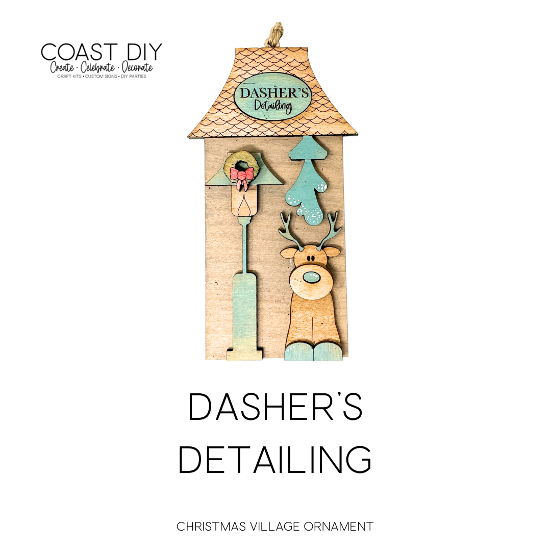 Dasher's Detailing Ornament