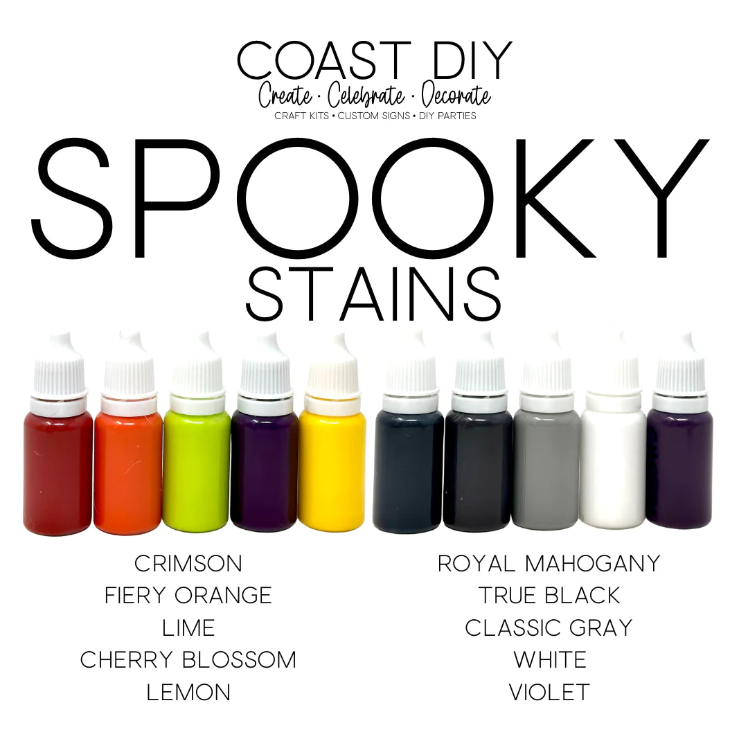 COMPLETE BUNDLE of the entire Spooky Village + Stain kit