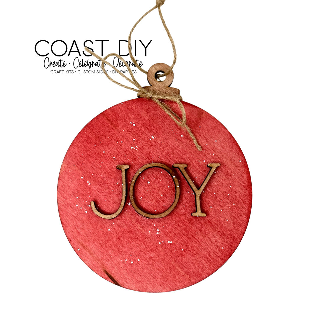 Joy Ornament