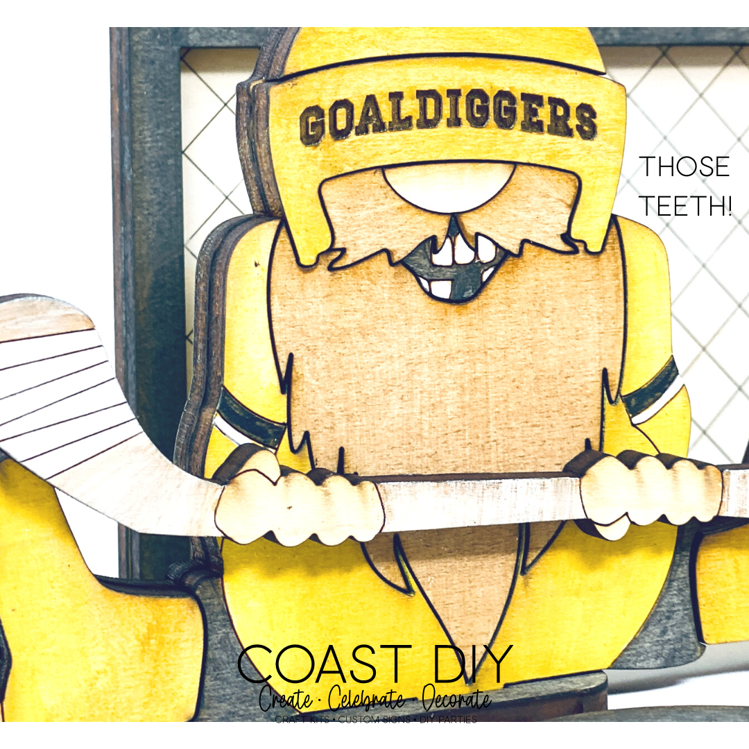 Ice Hockey Craft Kit
