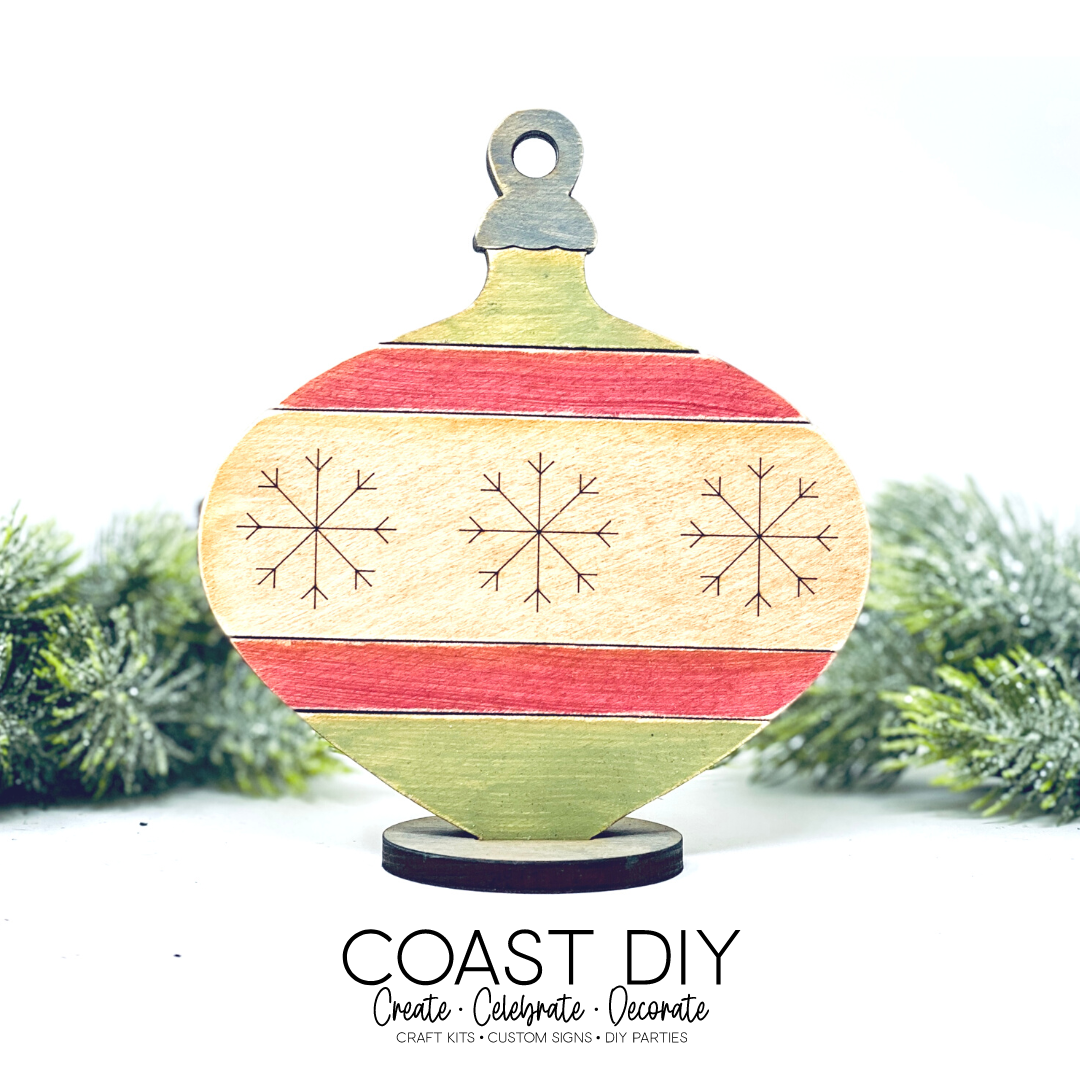 Vintage Ornament Trio