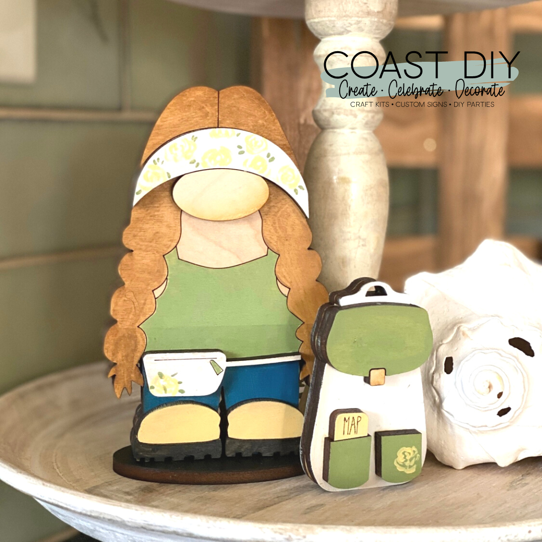 Hiker/Adventure Gnomes DIY Kit