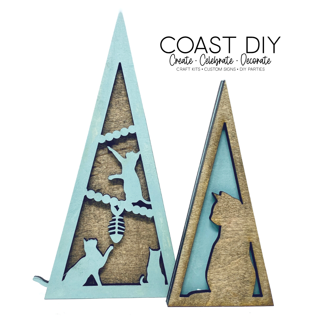 Cat Tree Duo Craft Kit