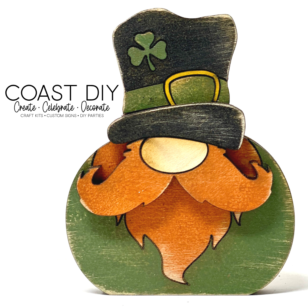 Lucky Leprechaun Tiered Tray Set Craft Kit