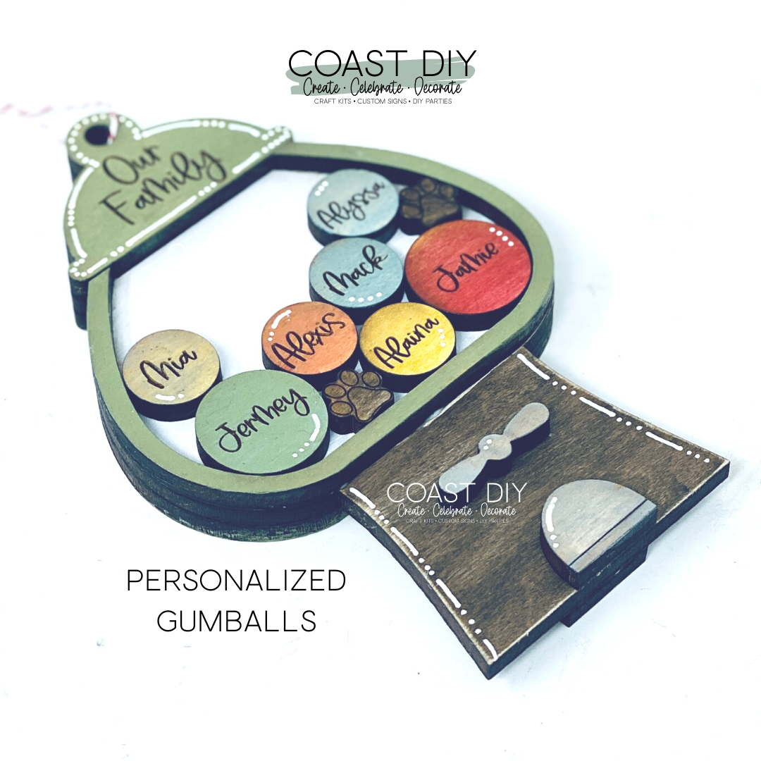 Gumball Machine Ornament