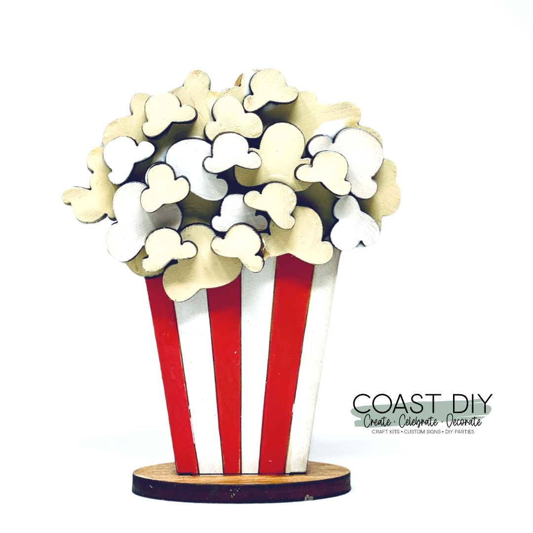 Popcorn Lovers Craft Kit