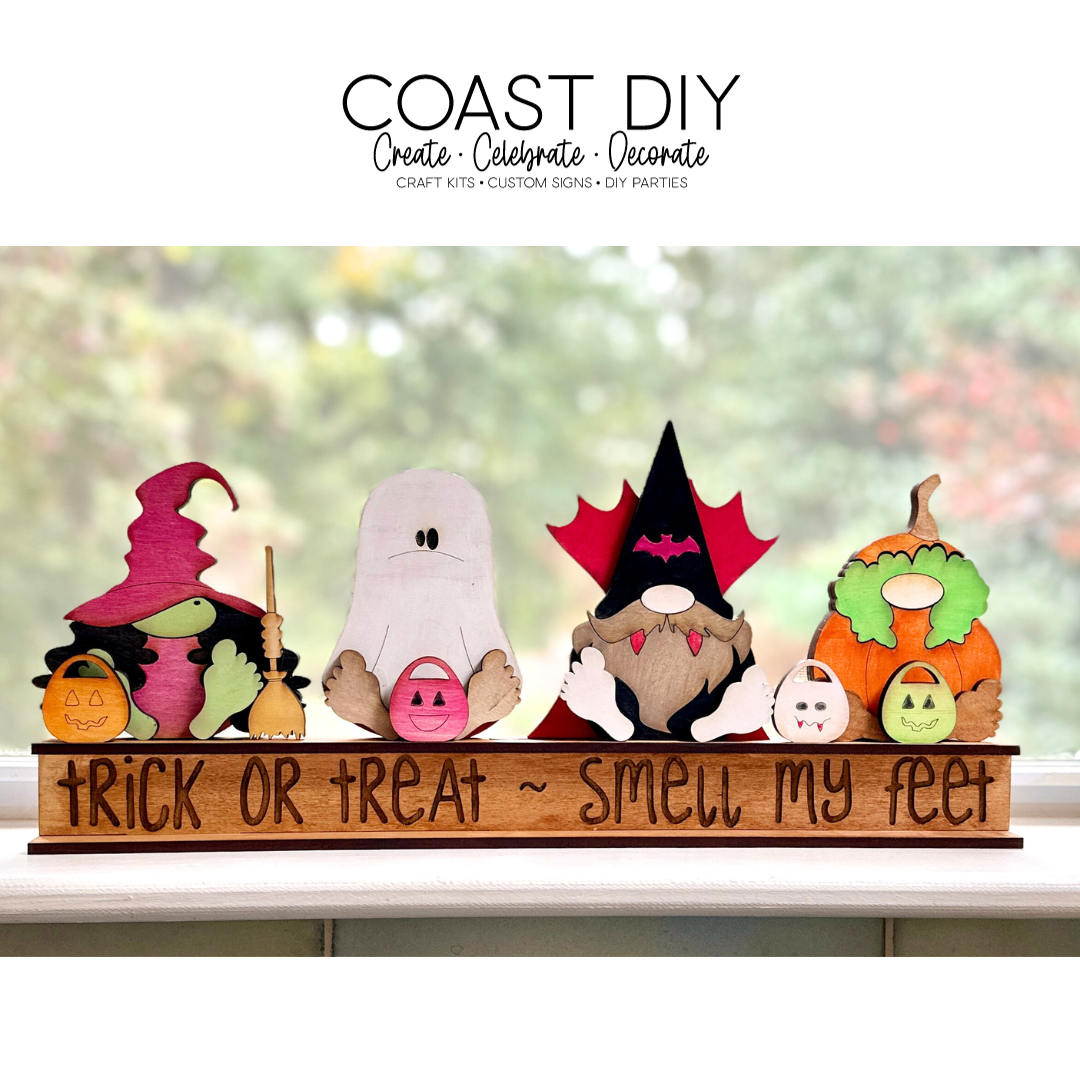 Smell my feet Halloween Gnomes