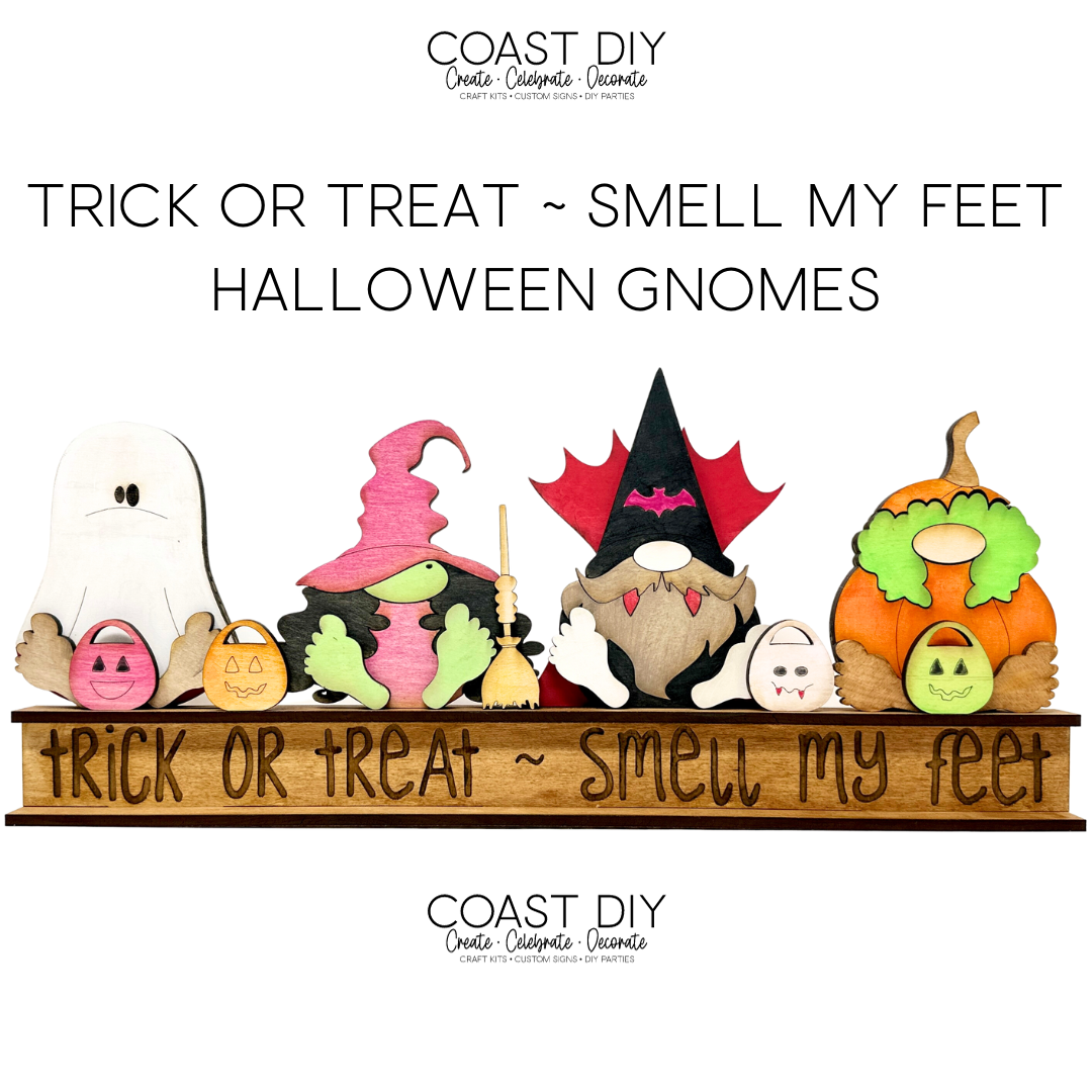 Smell my feet Halloween Gnomes