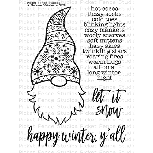 Picket Fences A Gnome Winter S126