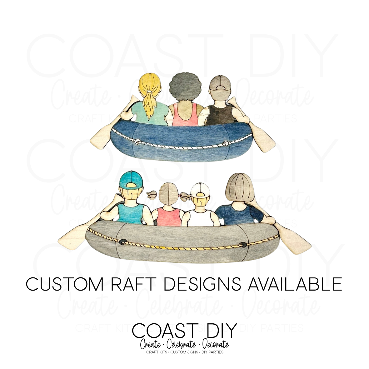 Customized Options for Sun Rays and River Days Signs