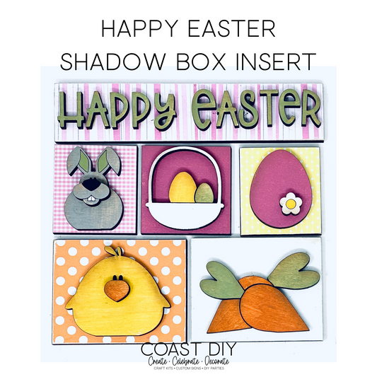 ShadowBox Insert: Happy Easter
