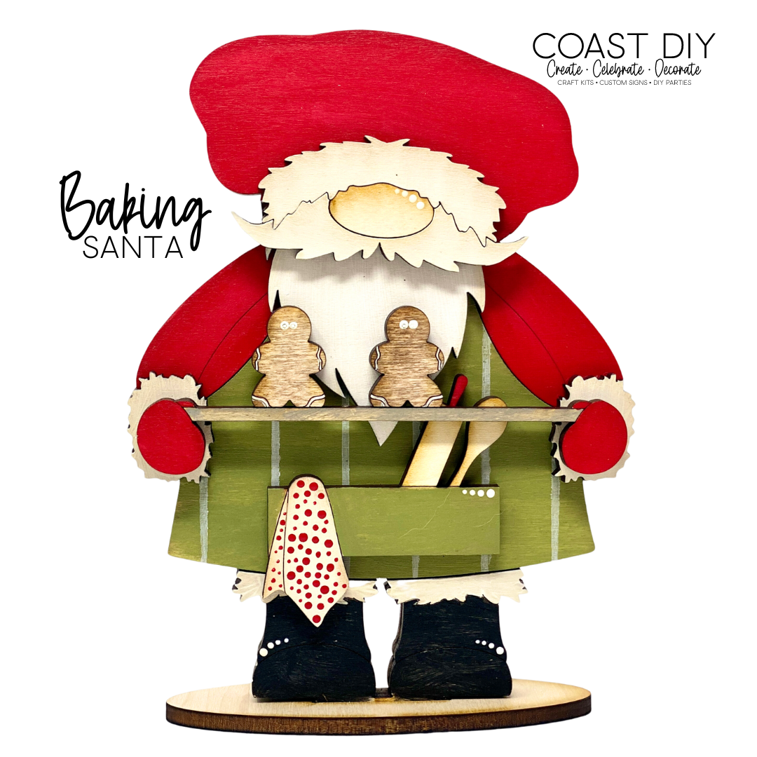Baking Santa Craft Kit