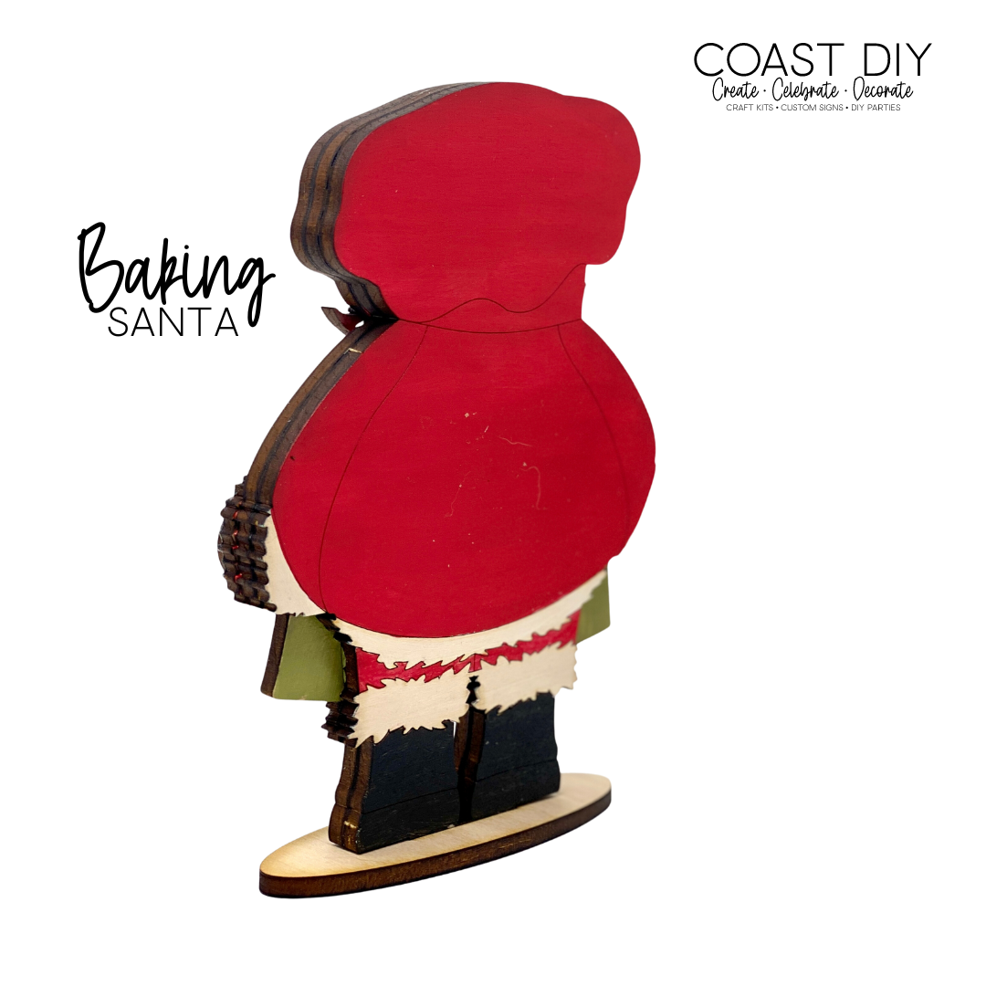 Baking Santa Craft Kit