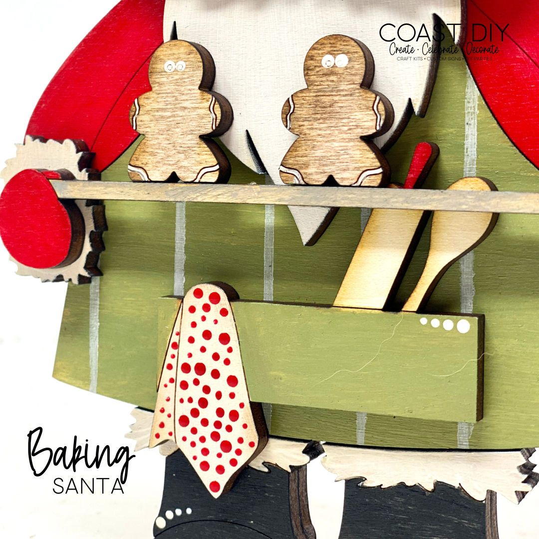 Baking Santa Craft Kit