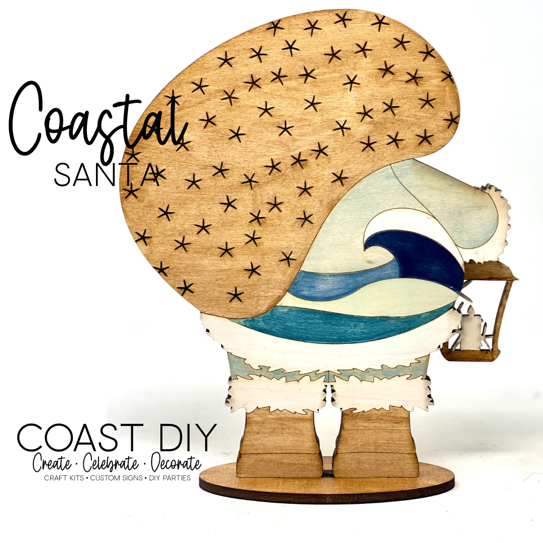 Coastal Santa Craft Kit