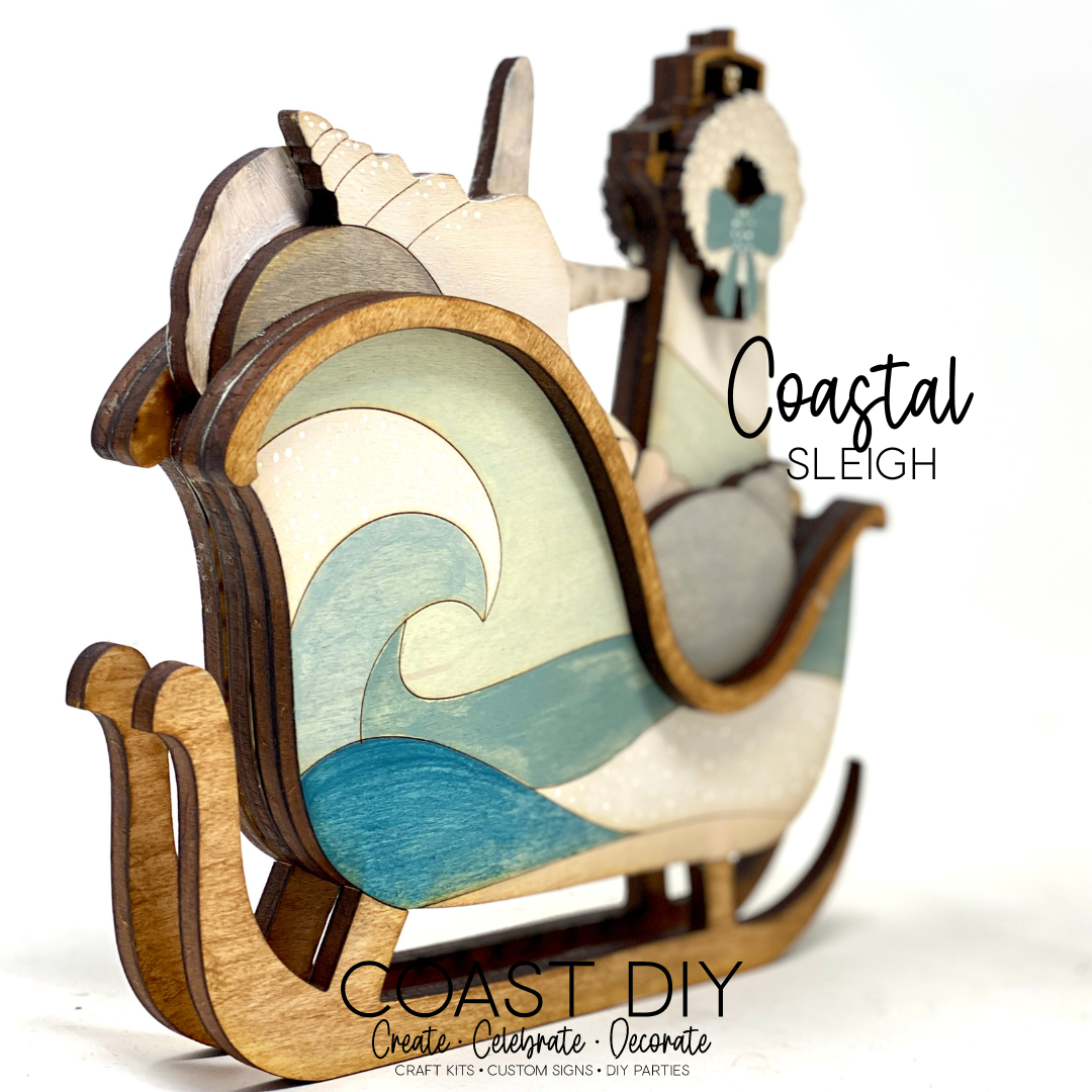 Coastal Sleigh Craft Kit