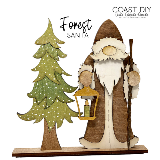 Forest Santa Craft Kit
