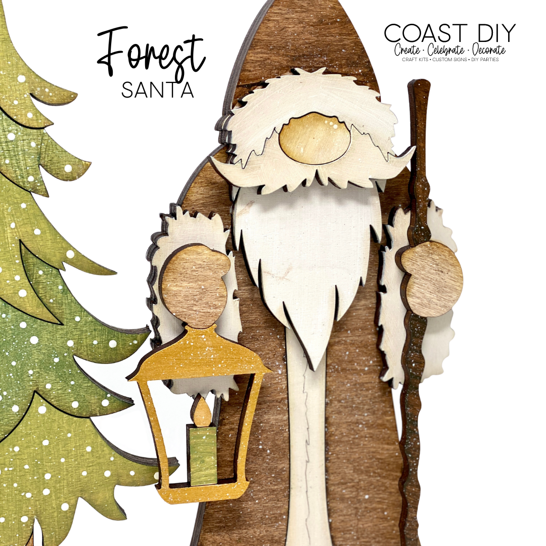 Forest Santa Craft Kit