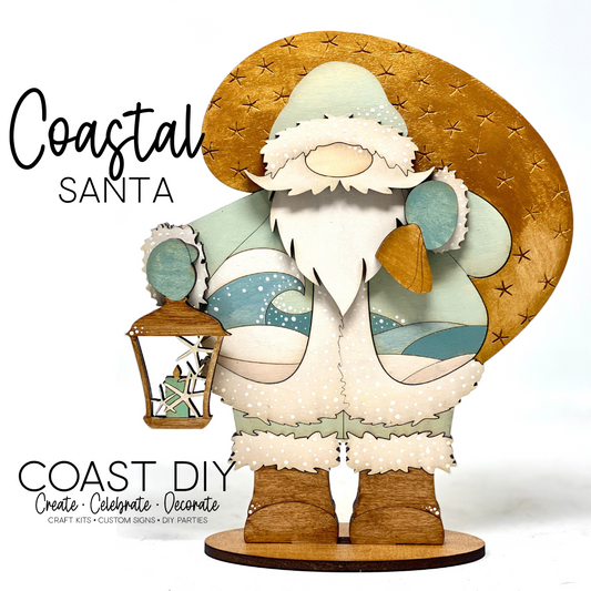 Coastal Santa Craft Kit