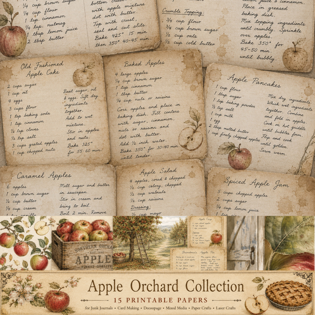 Autumn Woodlands Printable Papers