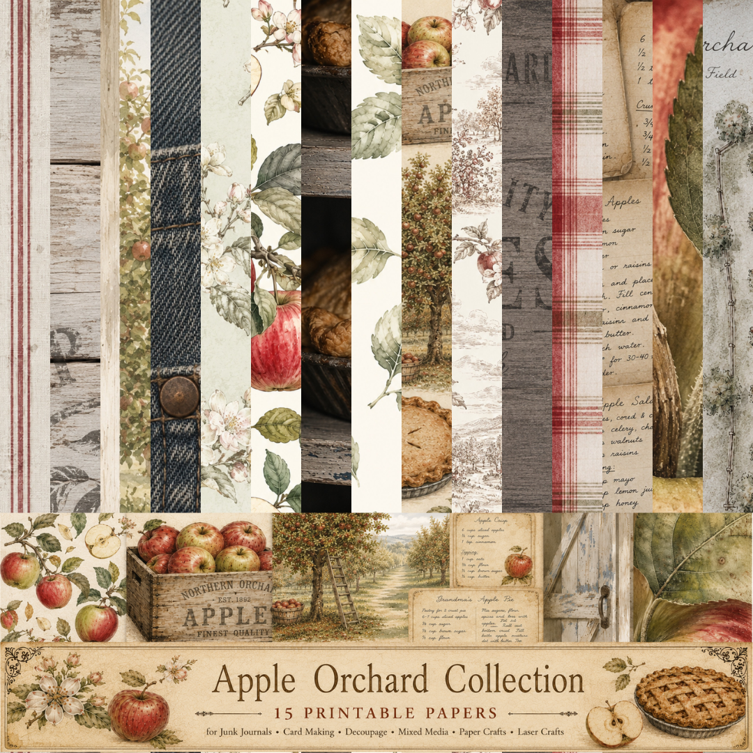 Autumn Woodlands Printable Papers