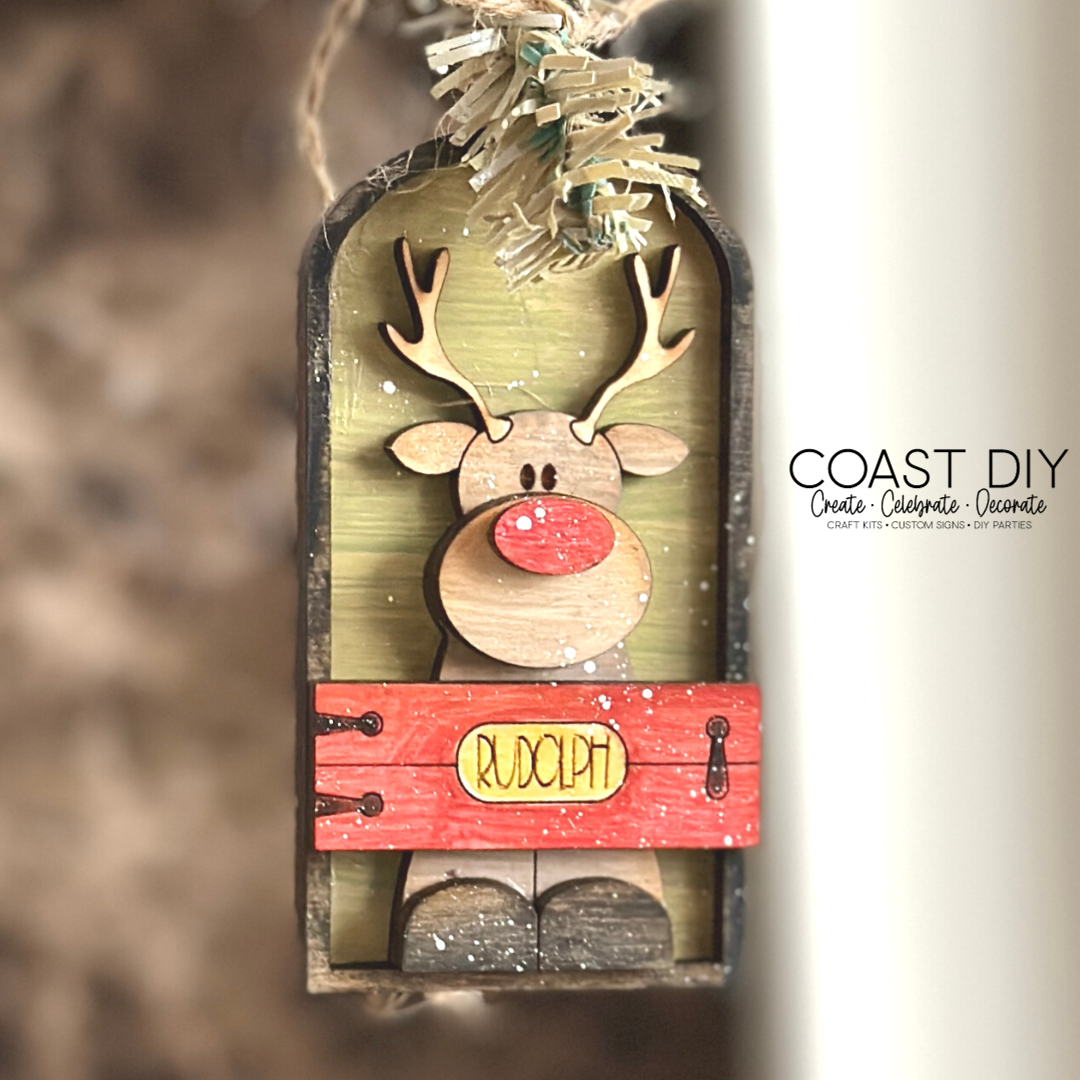 Reindeer Stalls Ornaments