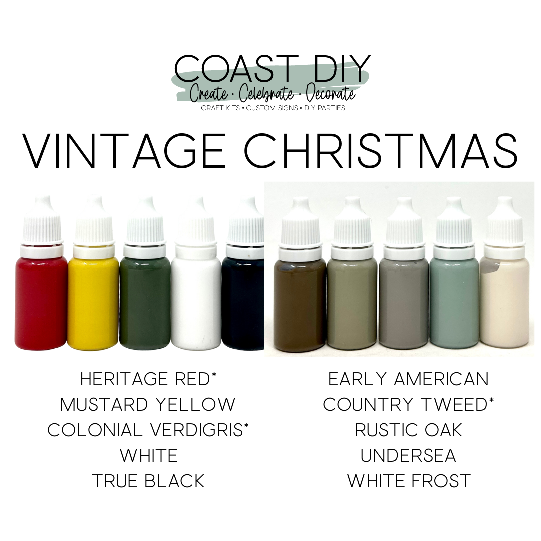 Vintage Christmas Stain Kit