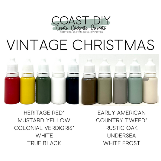 Vintage Christmas Stain Kit