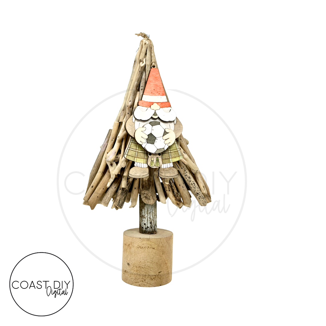 Scottish Orange Cone Gnome Craft Kit