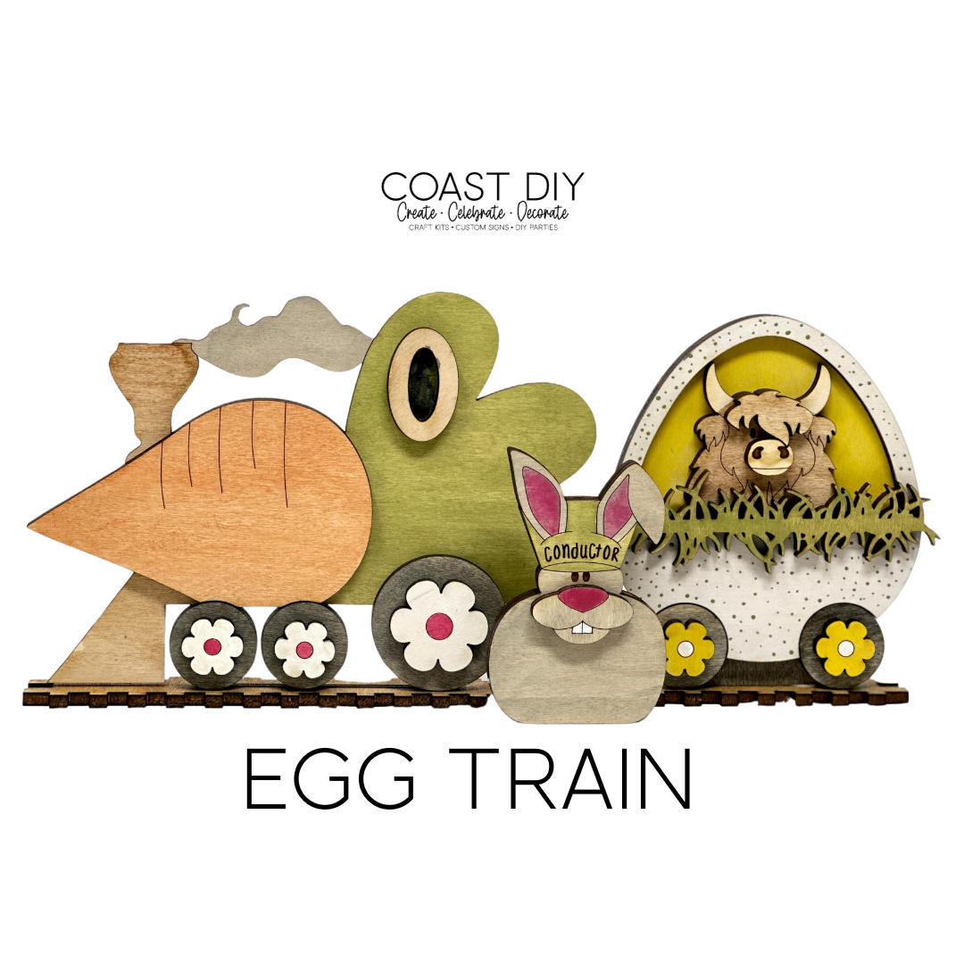 Egg Train & Bunny Conductor