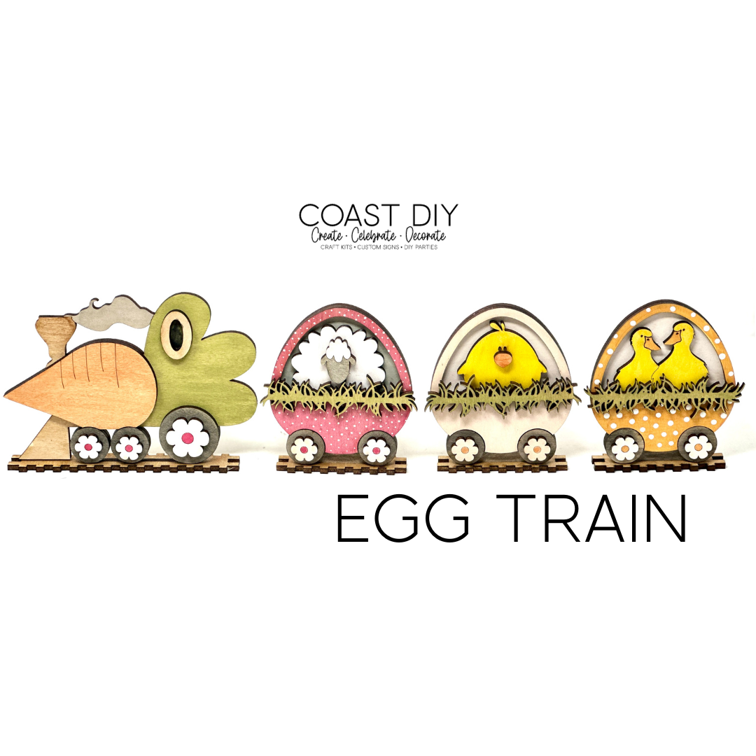 Egg Train & Bunny Conductor