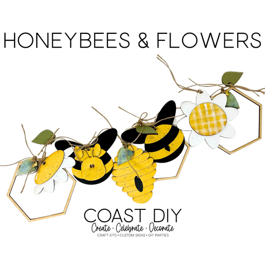 Honeybee and Flowers Craft Kit