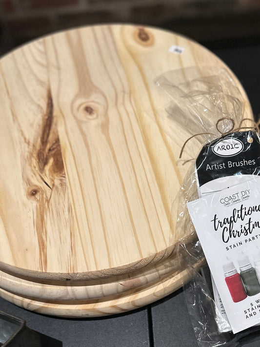 1" Thick 12" Round Tray