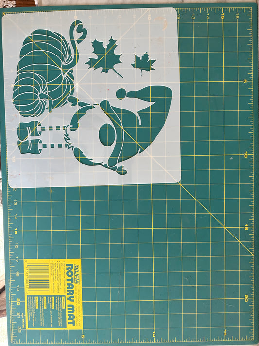 Pumpkin Tall Gnome - Brand New