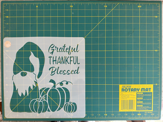 Grateful thankful blessed gnome - new
